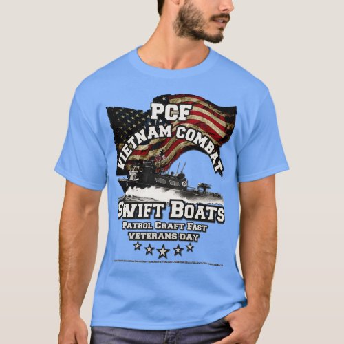 Vietnam Compat PCF Boats veterans T_Shirt
