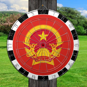 Vietnam Dartboard, game board, Vietnamese Flag Dart Board
