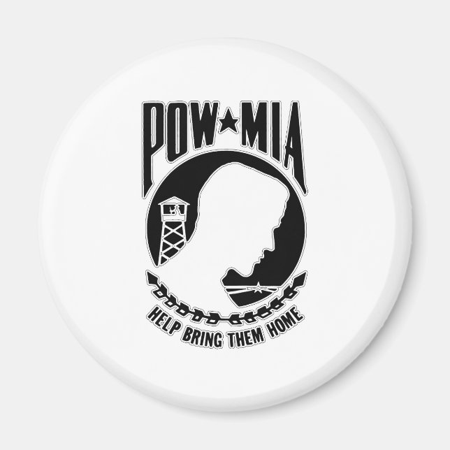 Vietnam Era POW/MIA Magnet (Front)