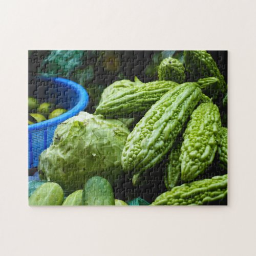 Vietnam Farmers Market Bitter Melon Jigsaw Puzzle