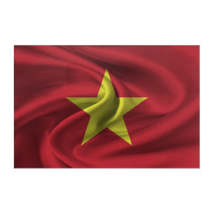 Vietnam Flag Acrylic Print
