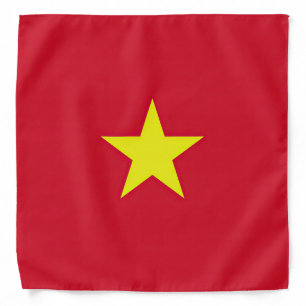Vietnam flag bandana