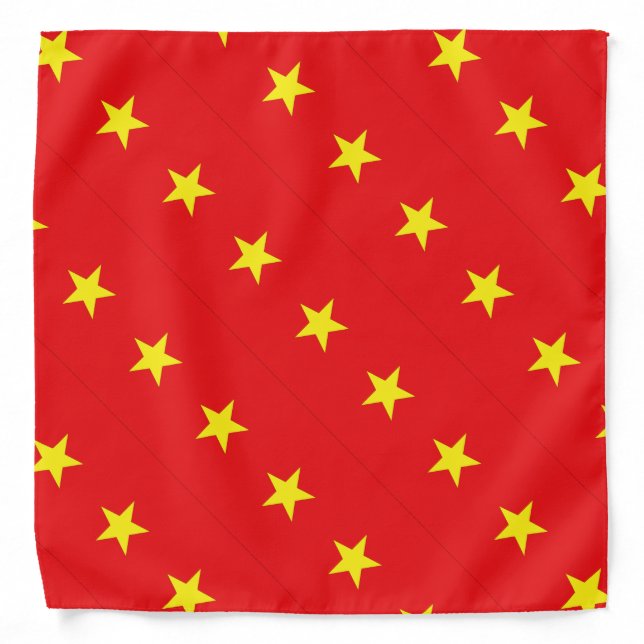 Vietnam Flag Bandana (Front)