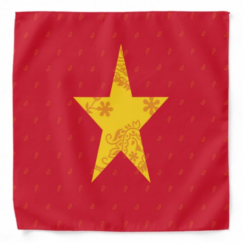Vietnam Flag Bandana