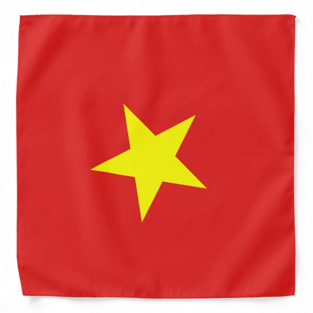 Vietnam Flag bandana (Front)