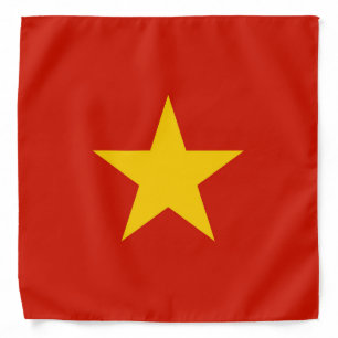 Vietnam flag bandana