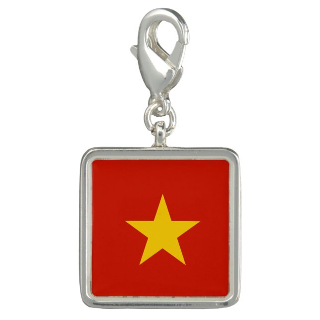 Vietnam flag charm (Front)