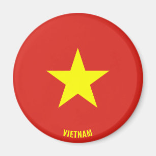 Vietnam Flag Charming Patriotic Magnet