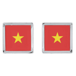 Vietnam Flag Cufflinks