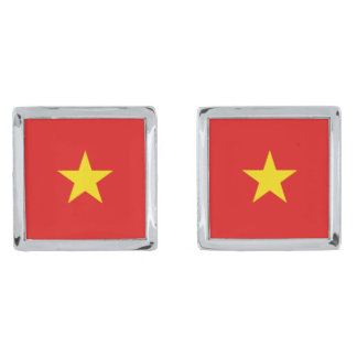Vietnam Flag Cufflinks
