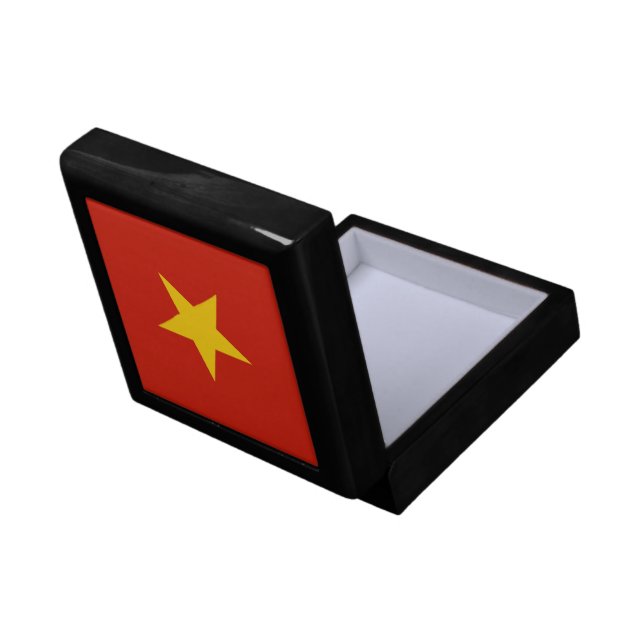 Vietnam flag gift box (Back Open)