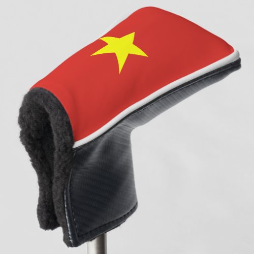 Vietnam flag golf head cover