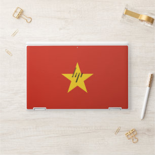Vietnam flag HP laptop skin