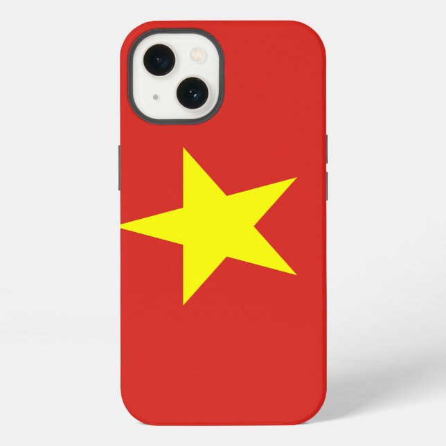 Vietnam flag iphone case (Back)