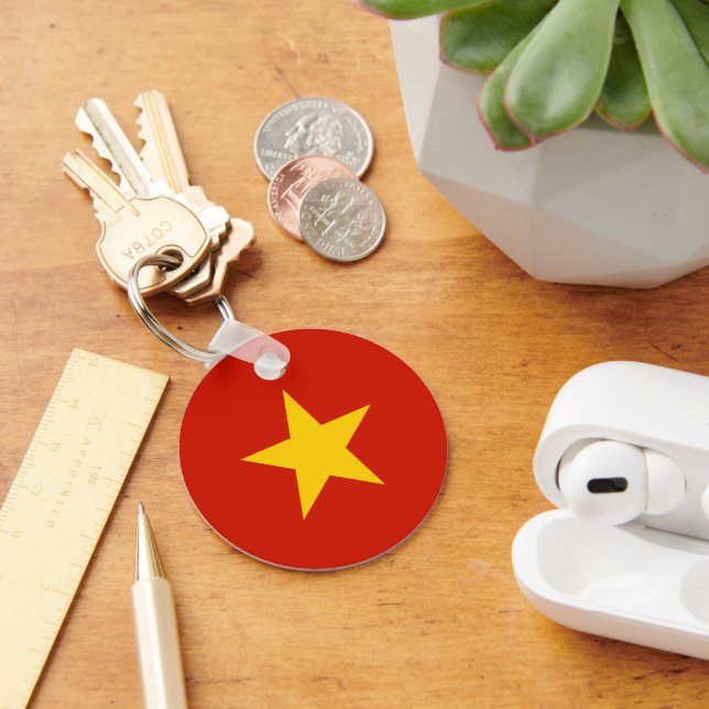 Vietnam flag keychain (Desk)