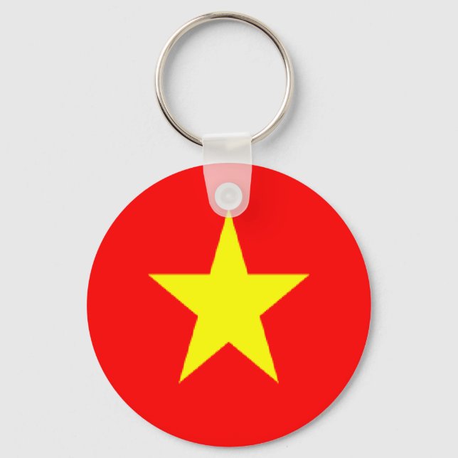 vietnam flag keychain (Front)