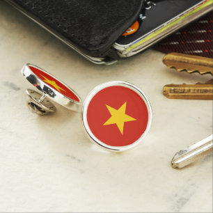 Vietnam flag lapel pin