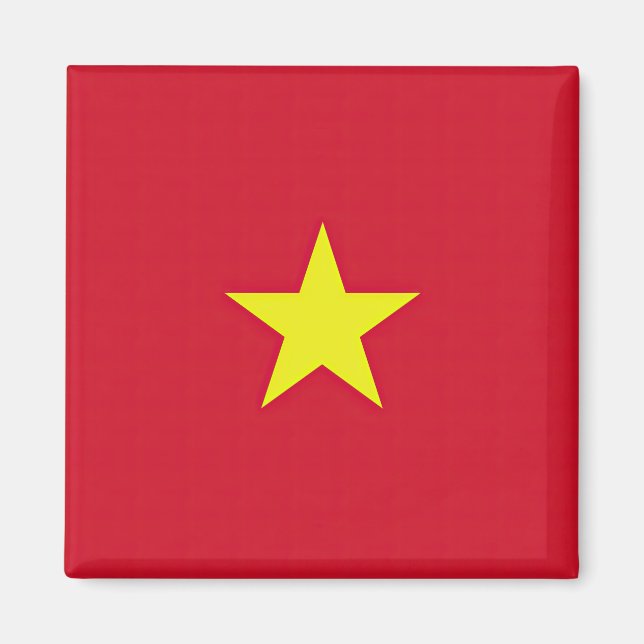 Vietnam flag magnet (Front)