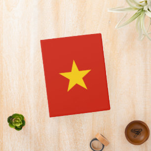 Vietnam flag mini binder
