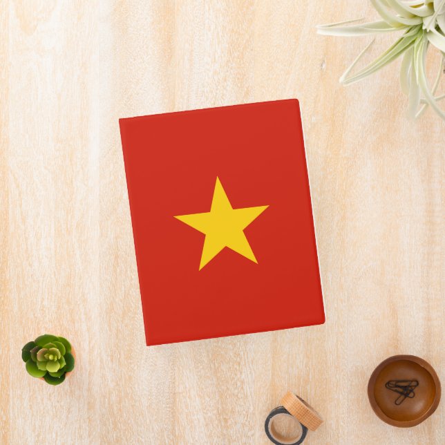 Vietnam flag mini binder (InSitu)