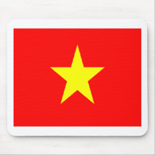vietnam flag mouse pad