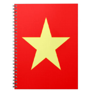 vietnam flag notebook