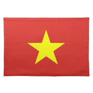 Vietnam Flag on MoJo Placemat