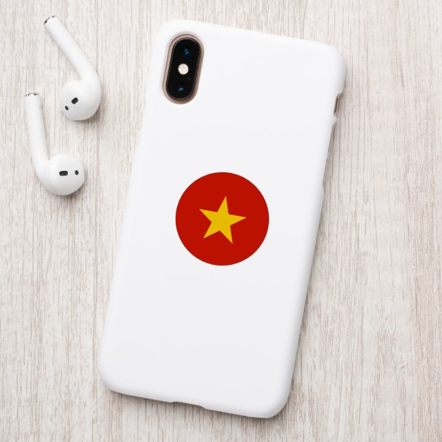 Vietnam flag patch (On Phone Back)