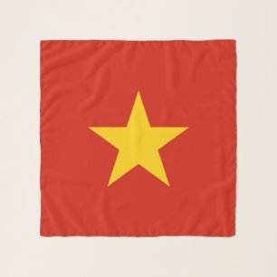 Vietnam flag scarf