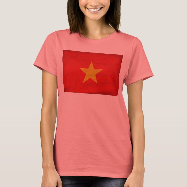 Vietnam Flag T-Shirt (Front)