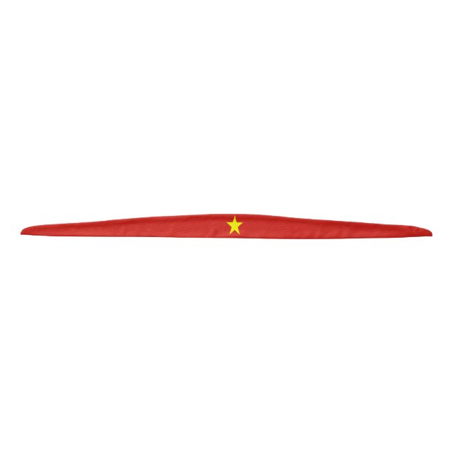 Vietnam Flag Tie Headband (Front)