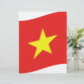 Vietnam Flag Wave (Standing Front)