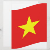 Vietnam Flag Wave (Front/Back)