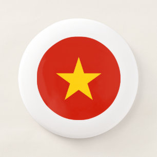 Vietnam flag Wham-O frisbee