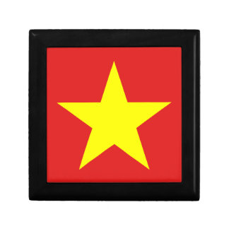 Vietnam Flag Yellow Star Gift Box