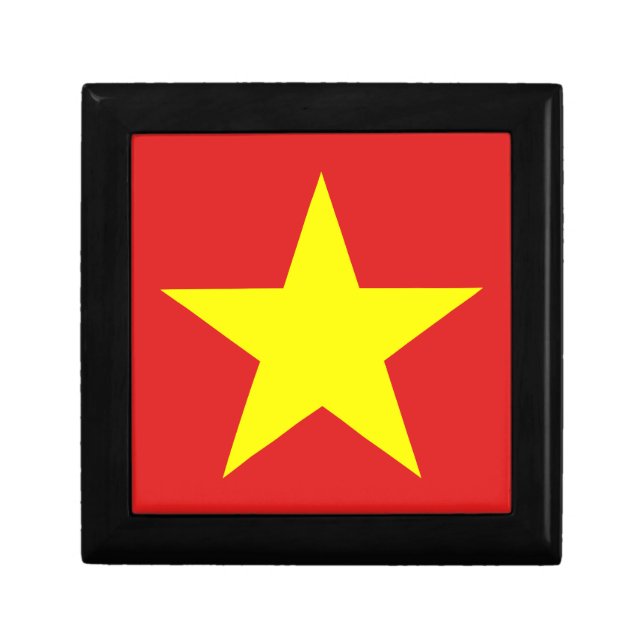Vietnam Flag Yellow Star Gift Box (Front)