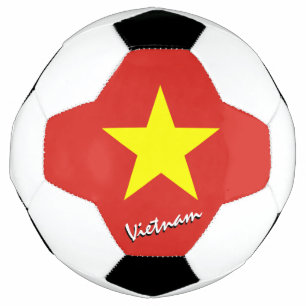 Vietnam Football & Vietnamese Flag / Sport Soccer Ball
