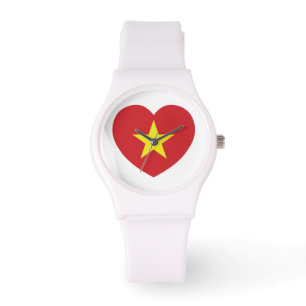 Vietnam Heart Flag Watch