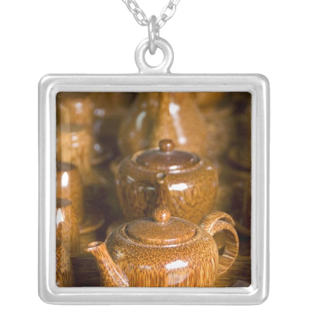 Vietnam, Ho Chi Minh City aka Saigon). Thoi Silver Plated Necklace (Front)