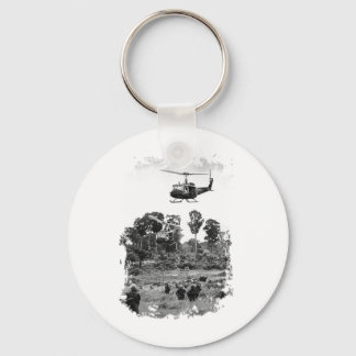 Vietnam Huey Landing Keychain