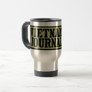 Vietnam Journal logo travel mug