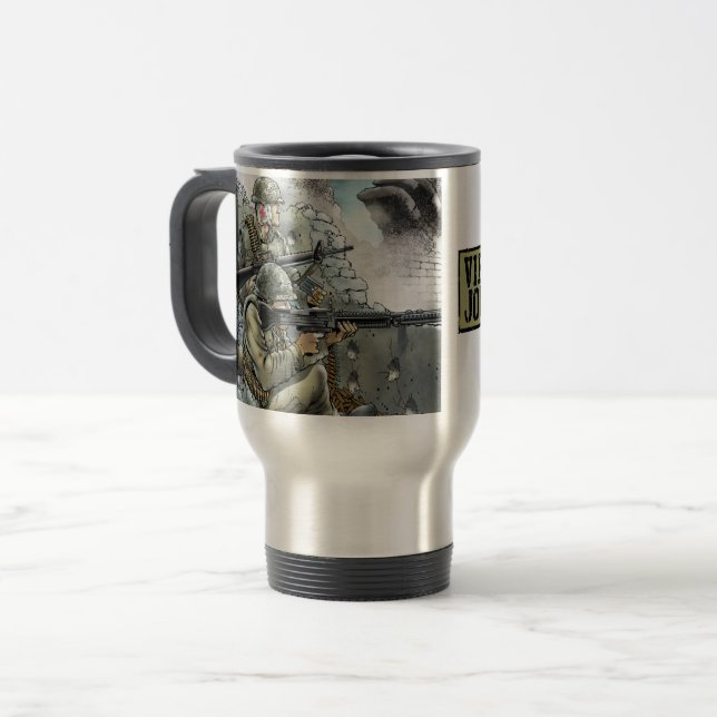 Vietnam Journal V3 design travel mug (Front Left)
