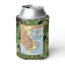 VIETNAM MAP CAN COOLER