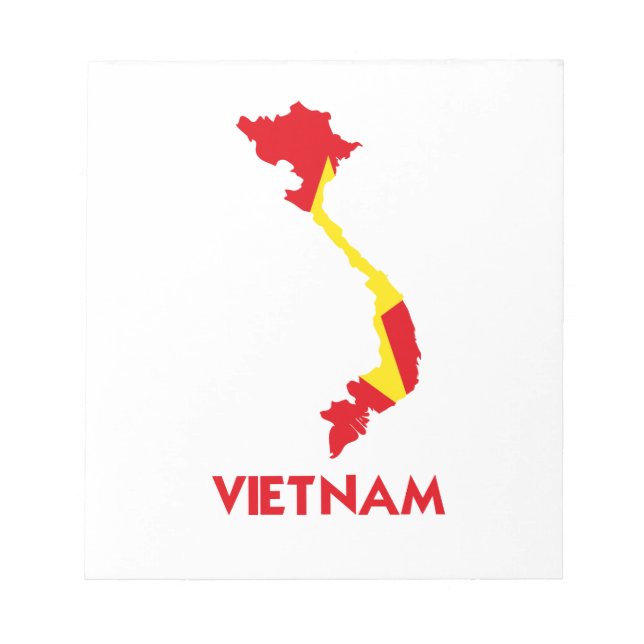 VIETNAM MAP NOTEPAD (Front)