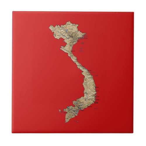 Vietnam Map Tile