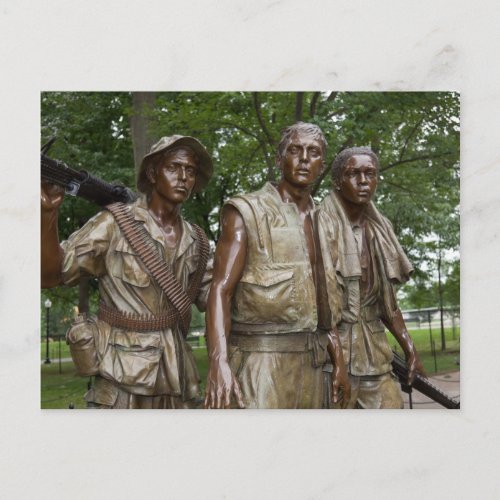 Vietnam Memorial Postcard