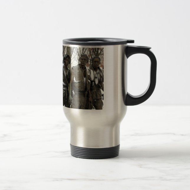 Vietnam Memorial Travel Mug (Right)