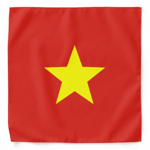 Vietnam National Flag Team Support Bandana