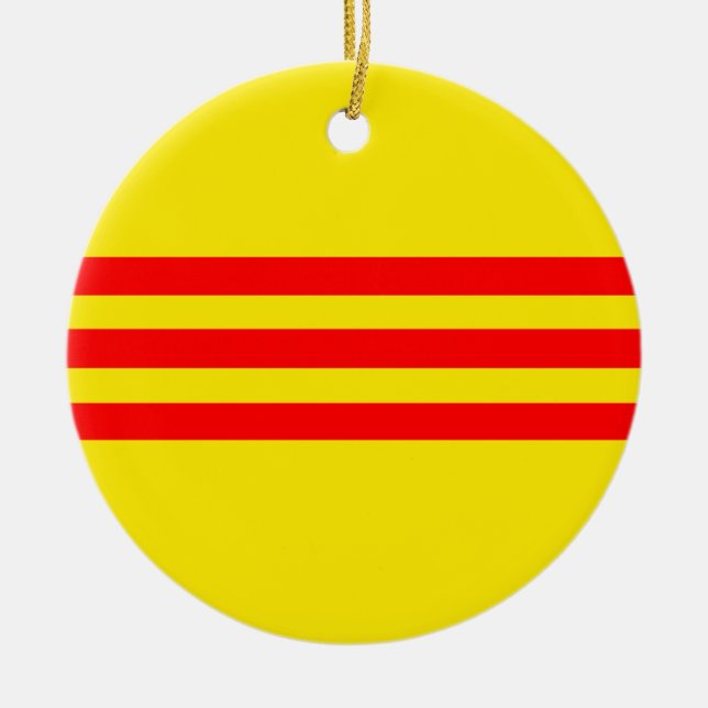 Vietnam (new) ceramic ornament (Front)