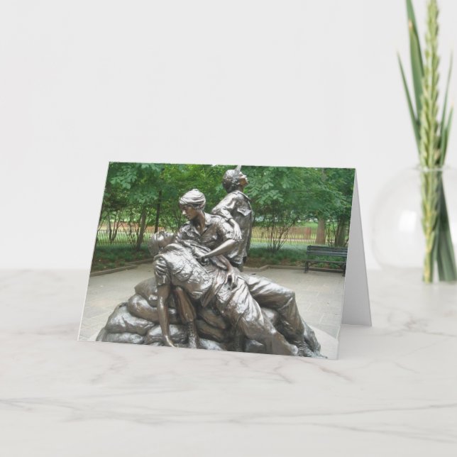 Vietnam Nurses Memorial Card (Front)